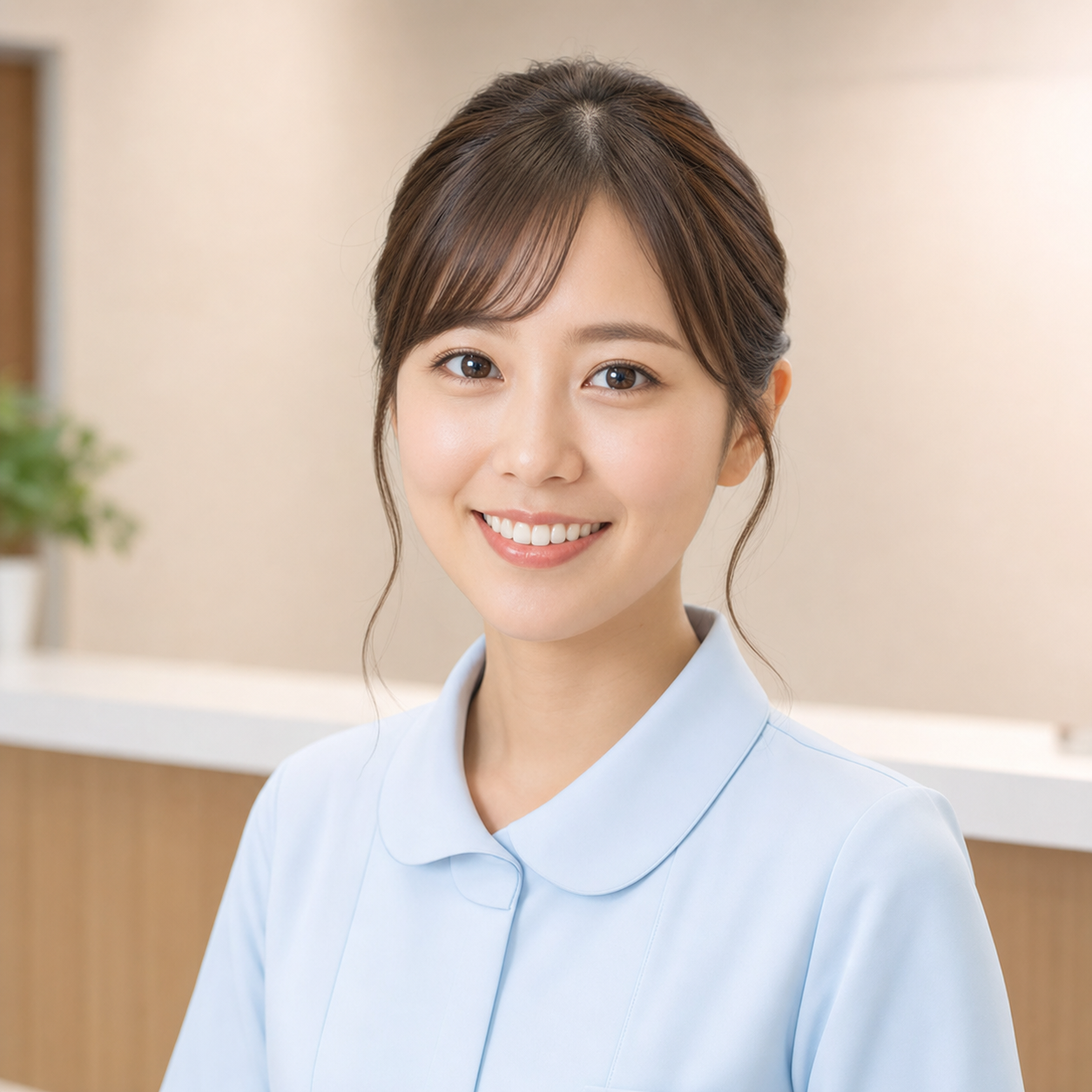 医療事務 佐藤あかねのポートレート