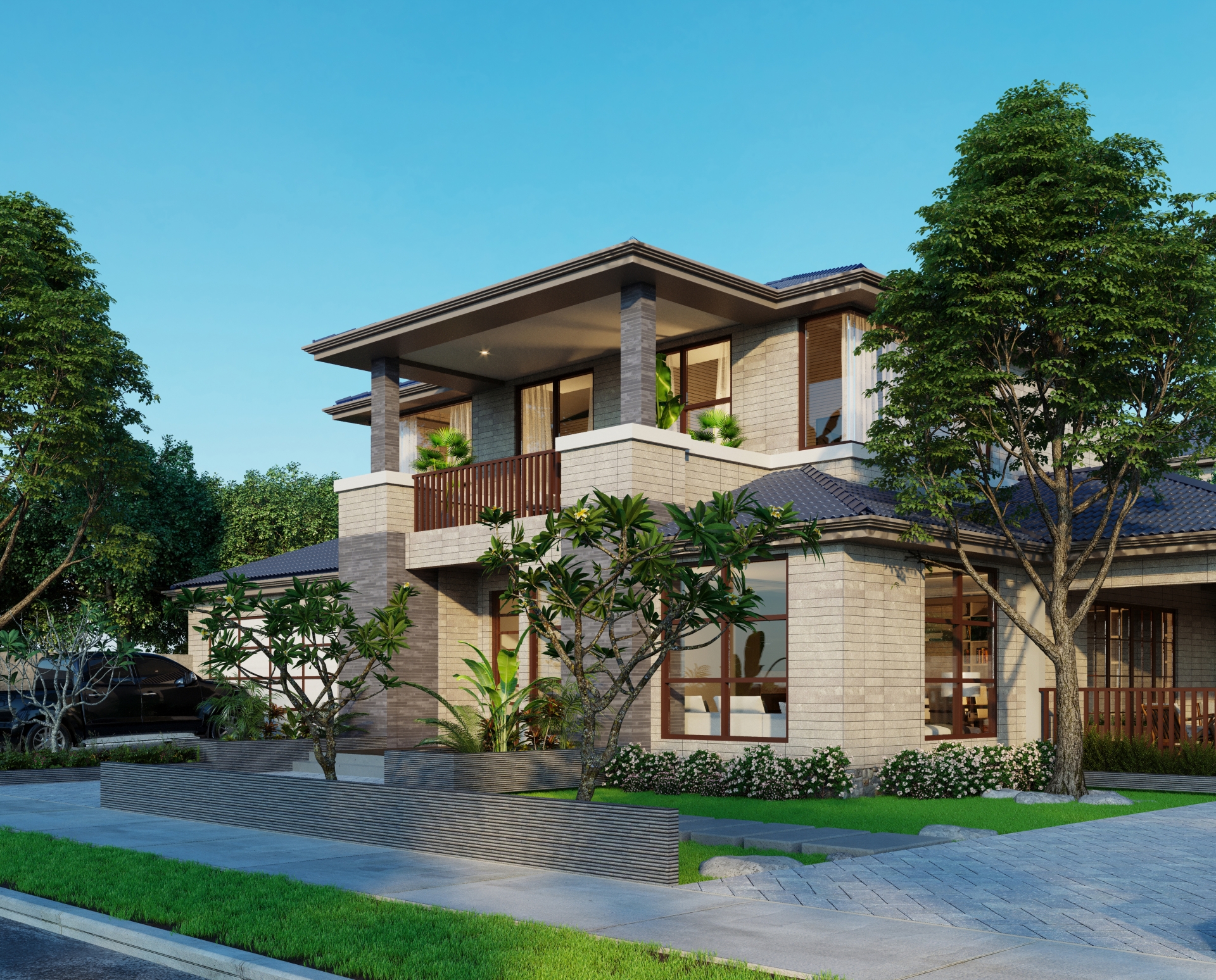 完成現場見学会