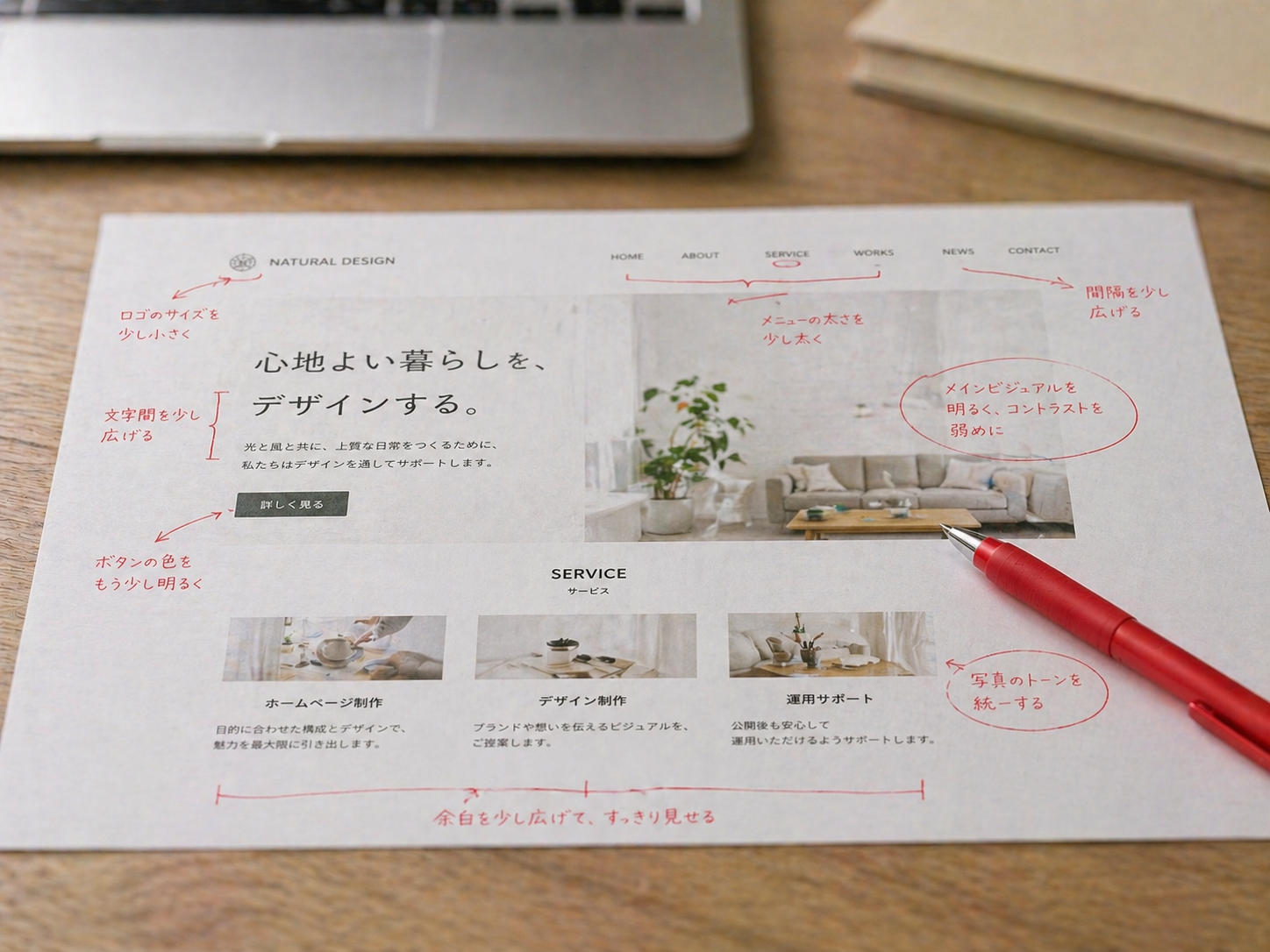 既存サイト改修・改善のイメージ